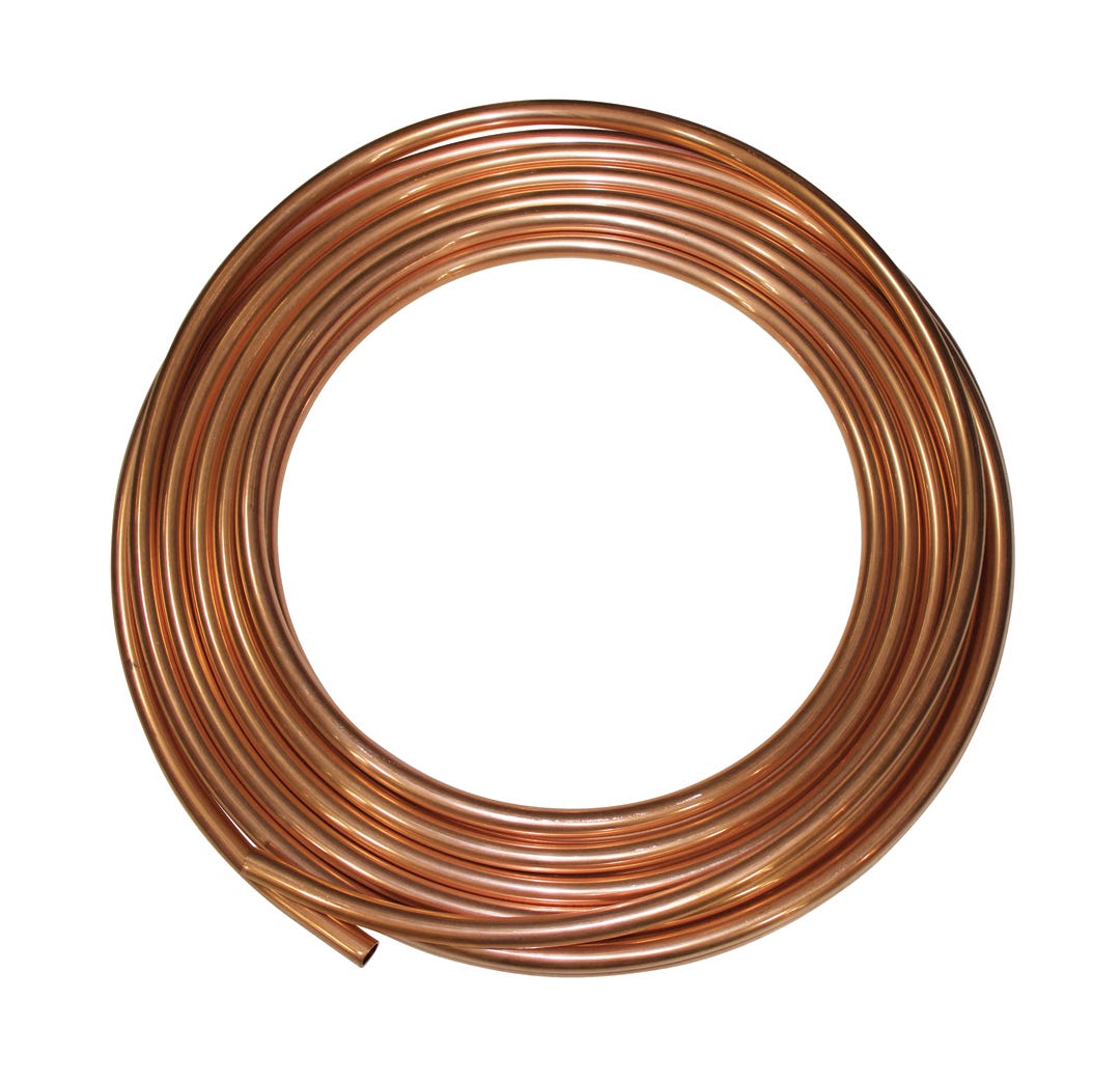 Pipe Type K, Copper