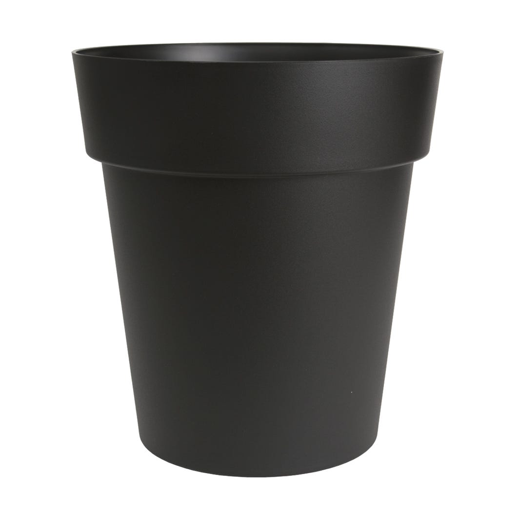 Dcn Self-Watering Viva Planter, Black, 17-in.