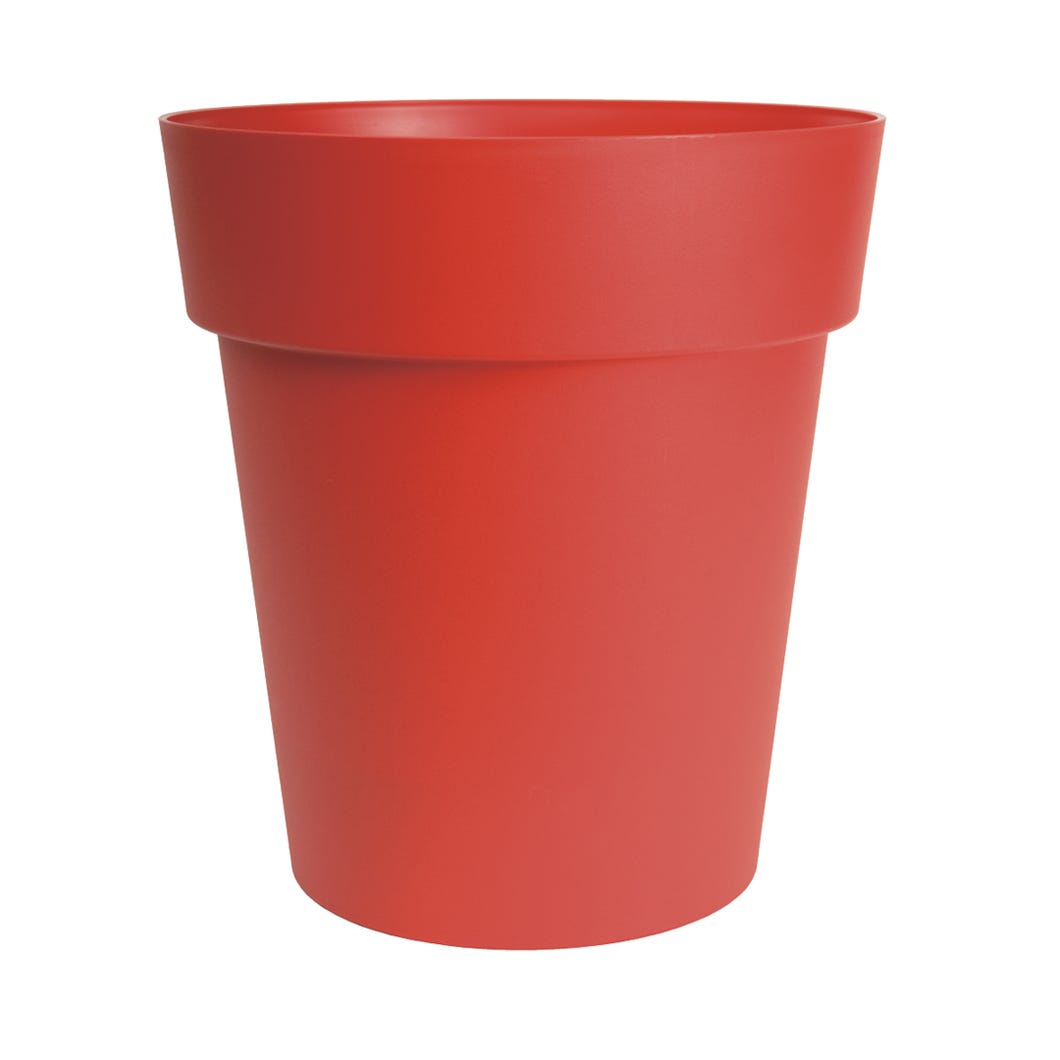 Dcn Self-Watering Viva Planter, Red, 13 -in.