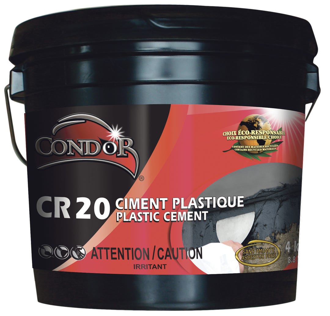 Plastic Cement, Asbestos Free