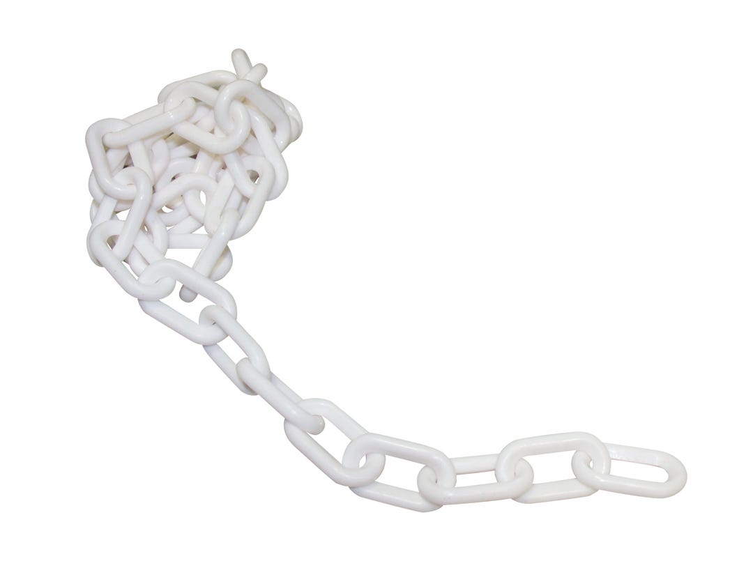 Plastic chain #6 1 1/2 in
