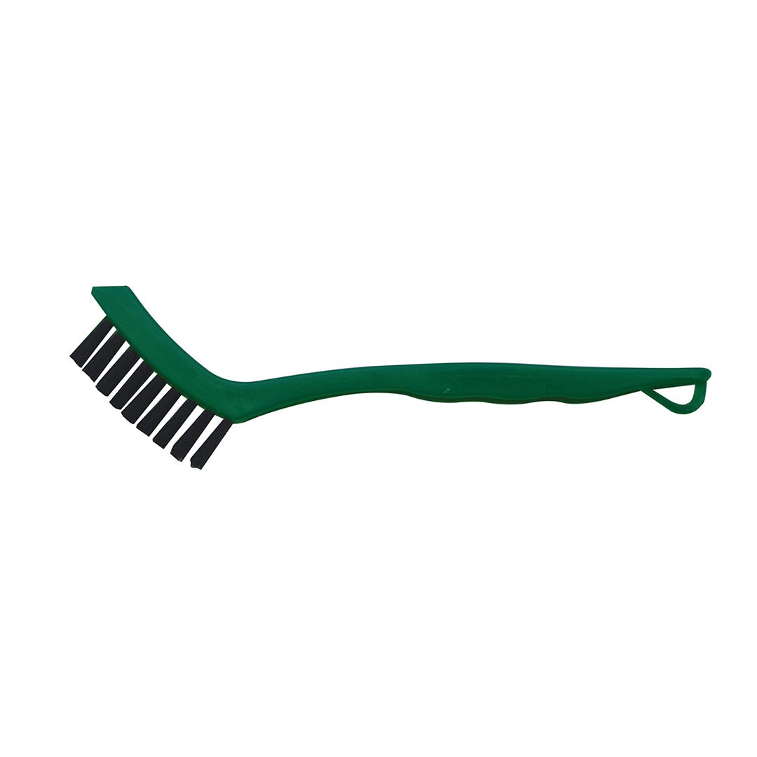Plastic cleaning grout brush