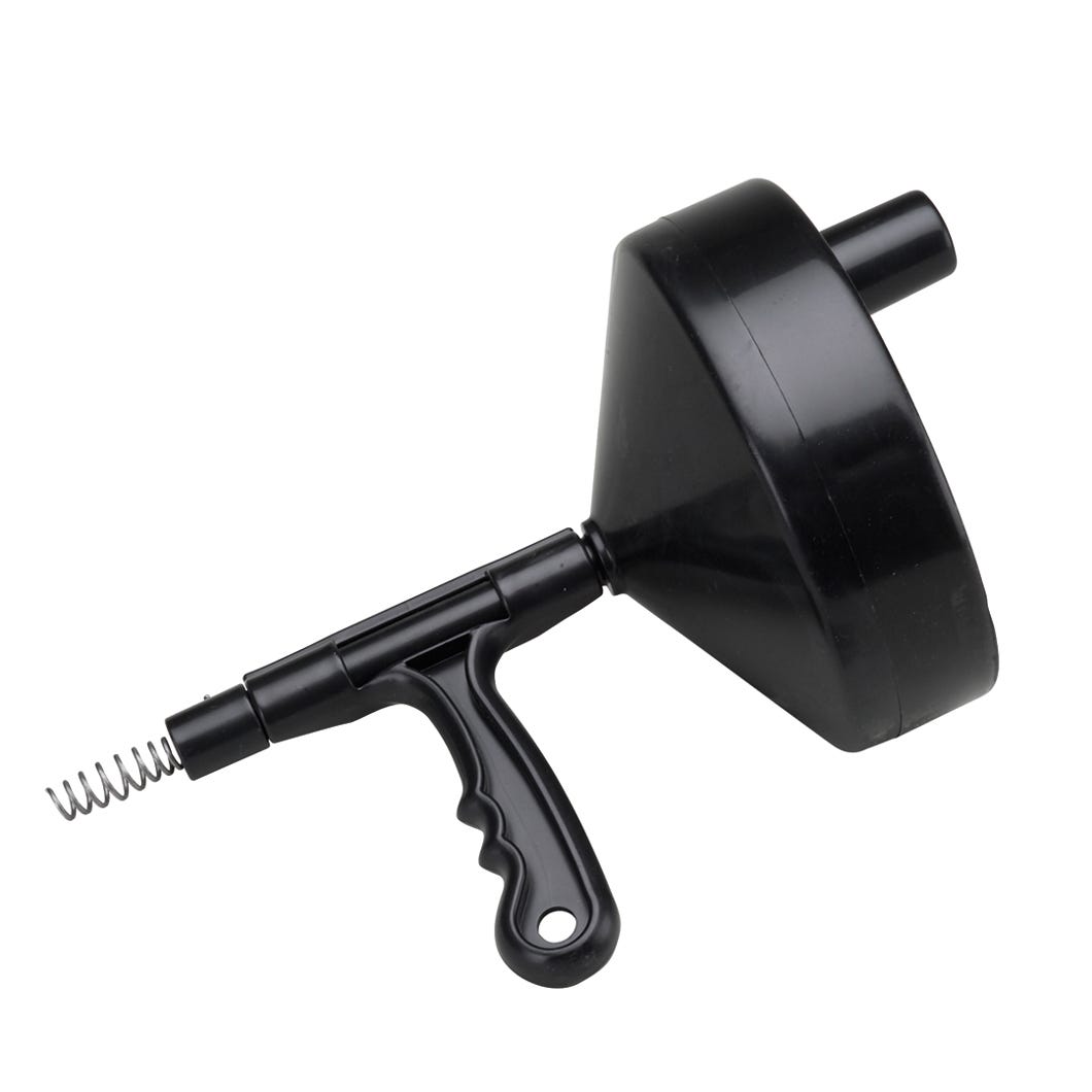 Plastic drum auger