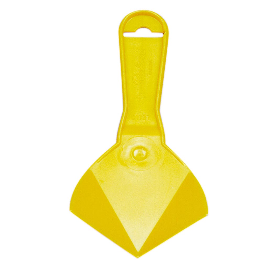 Plastic drywall inside corner tool