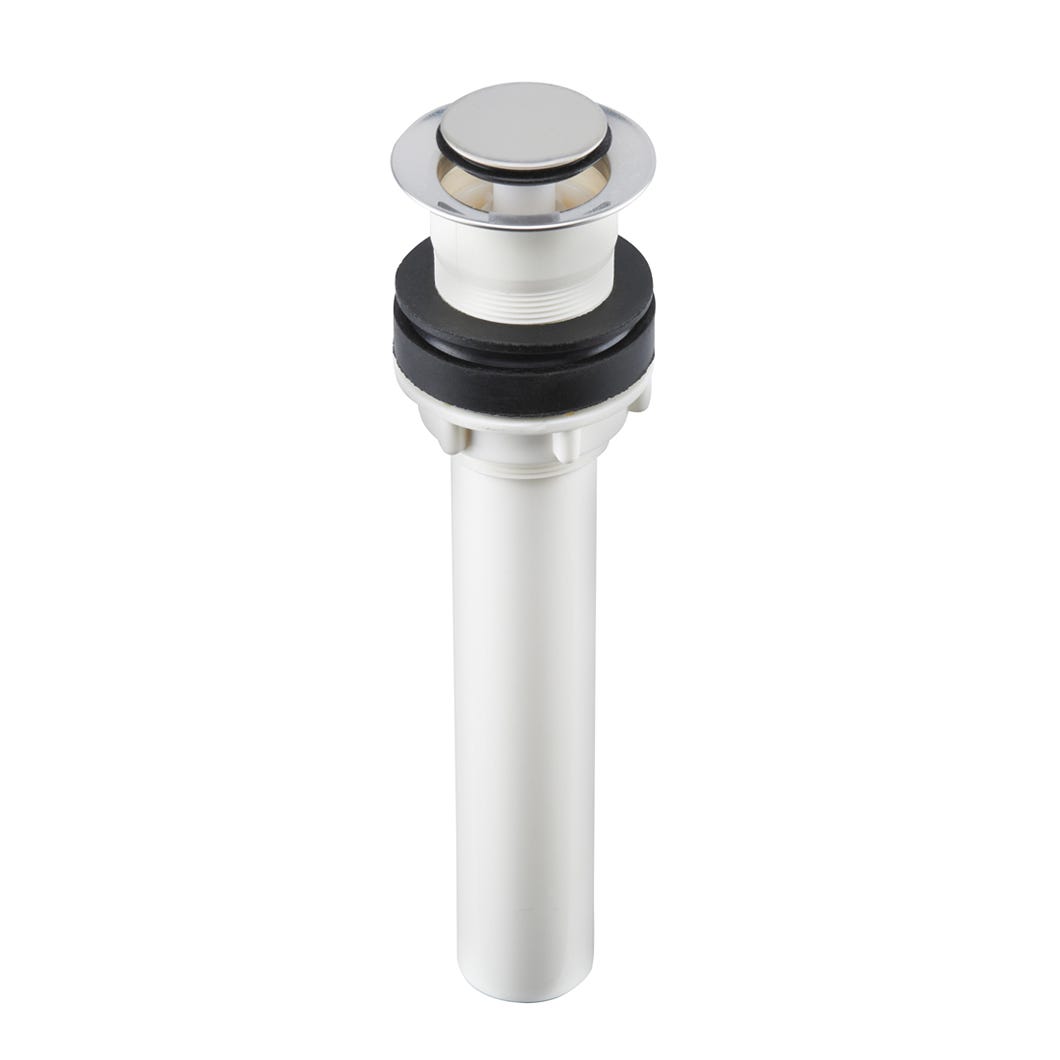 Plastic Pop-Up Drain without Overflow