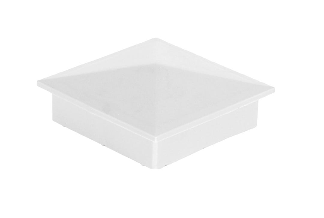Plastic Post Fence Cap, 4-in. X 4-in.