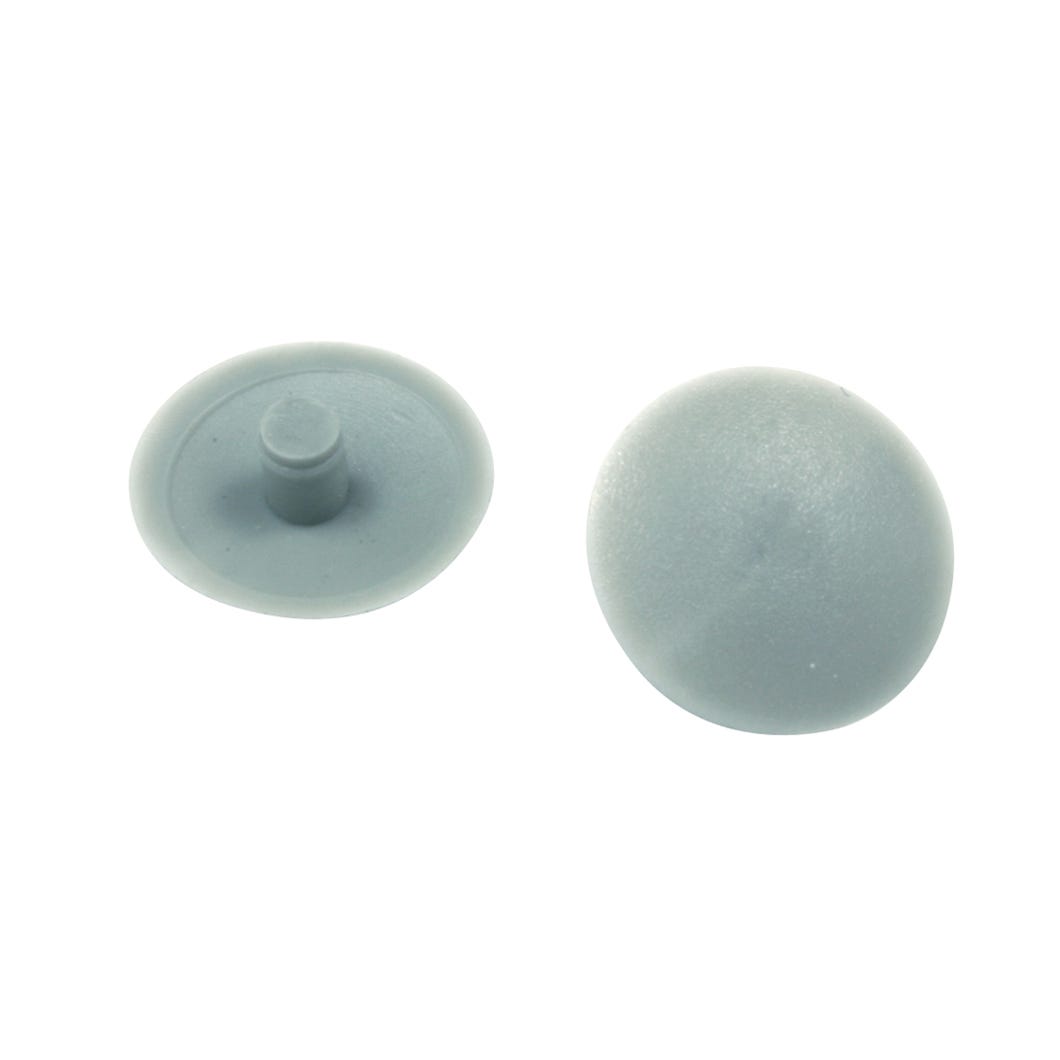 Plastic Push Cap, Square Drive #8 X 1/2-in., 25/Pack