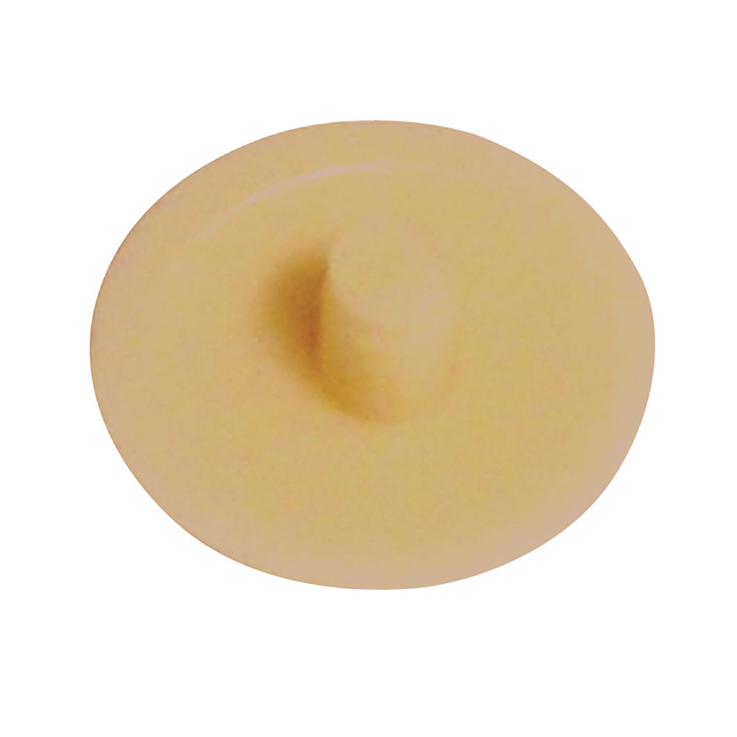 Plastic Push Cap, Square Drive #8 X 1/2-in., 25/Pack
