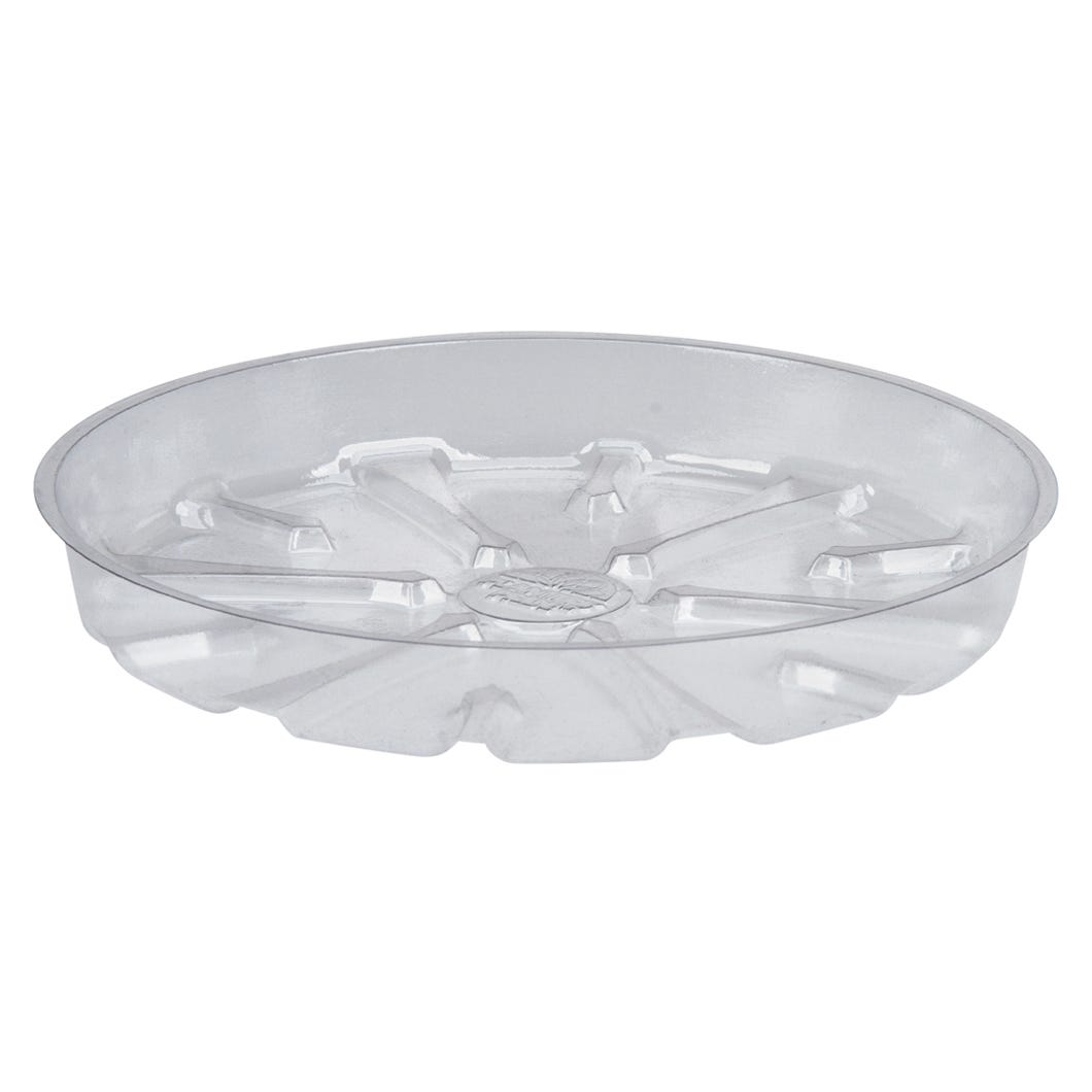 Grower Essentials Clear Garden Planter Saucer, 15-in. to 16-in.