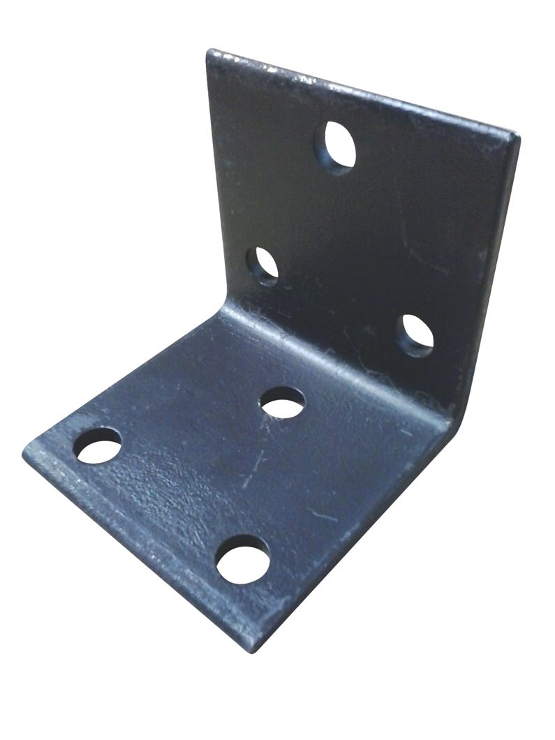 Corner Plate in Metal, 4 in. x 4 in.