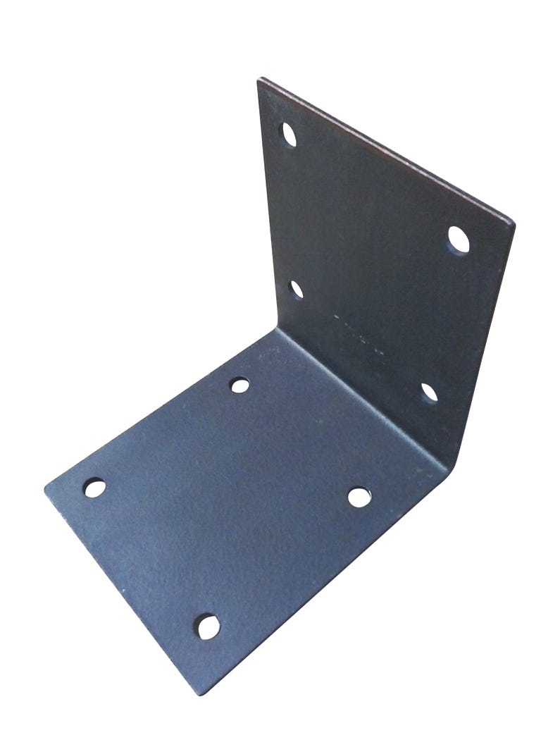 Corner Plate in Metal, 5 in. x 6 in.
