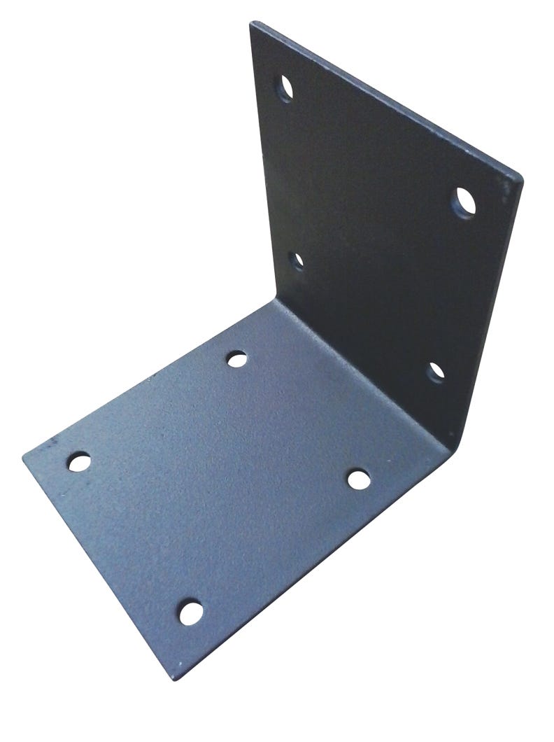 Corner Plate in Metal, 5 in. x 6 in.