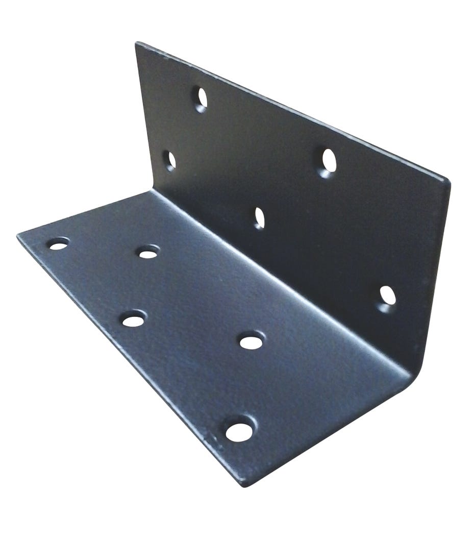 Plate/Corner in Metal, 7-in. X 3-in.