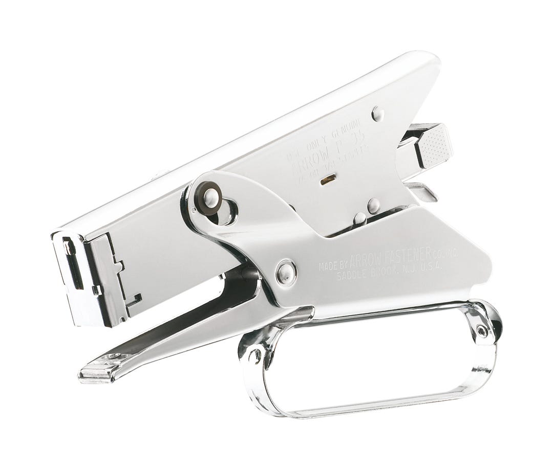 Plier Type Stapler Heavy Duty, 2 1/2-in.