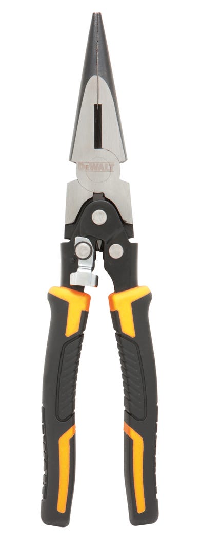 Pliers compound action long nose