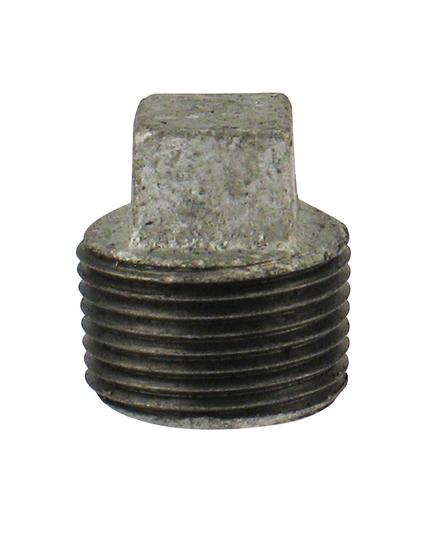 Plug Galvanized, Lead-Free, 3/4-in.