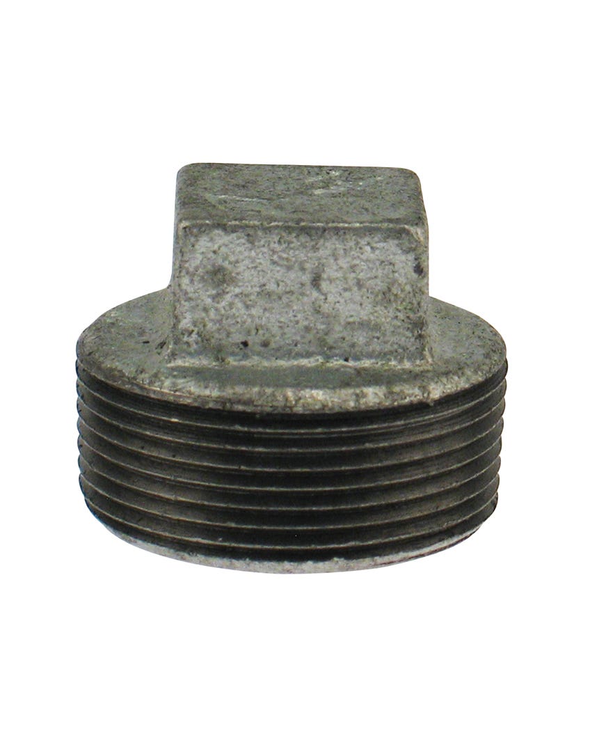 Plug Galvanized, Lead-Free, 1 1/2-in.