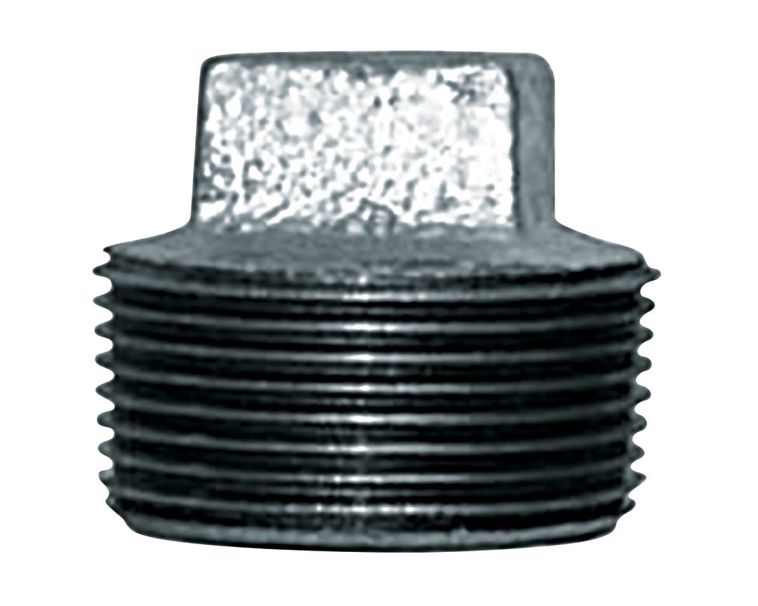 Galvanized Plug, Lead-Free, 1/8-in.