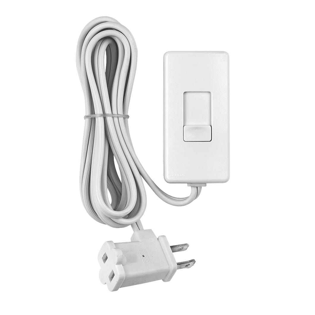 Plug-In Lamp Dimmer Incandescent, Single Pole