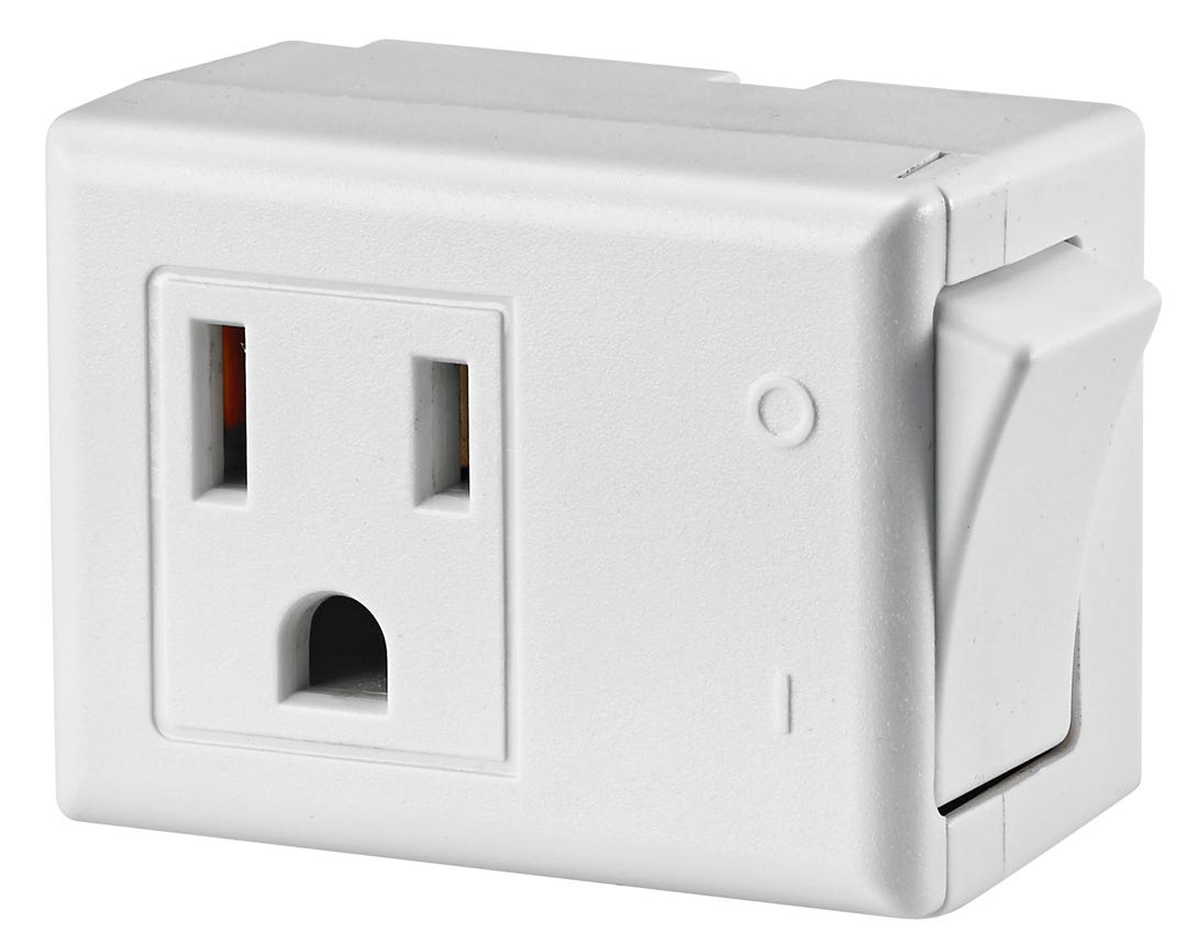 Plug-In Switch 2 Poles, 2 Wires