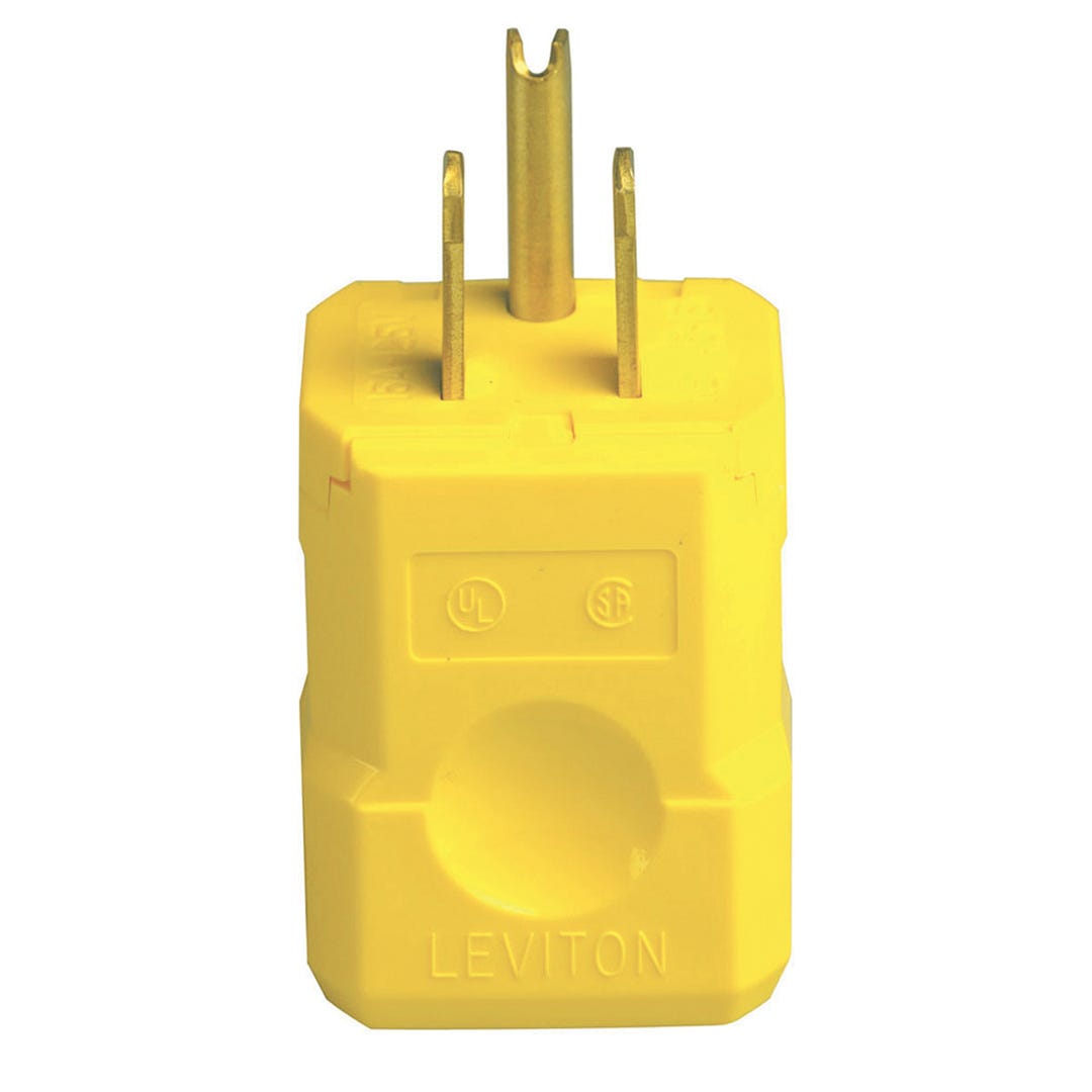 Plug male - straight blade