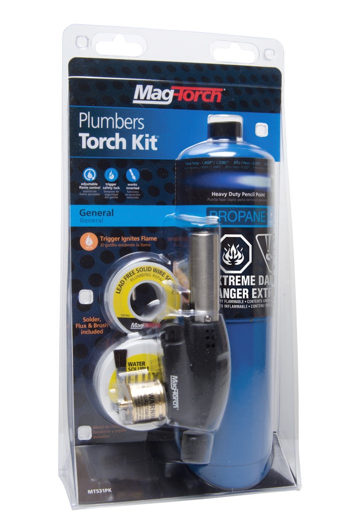 Plumbers torch kit