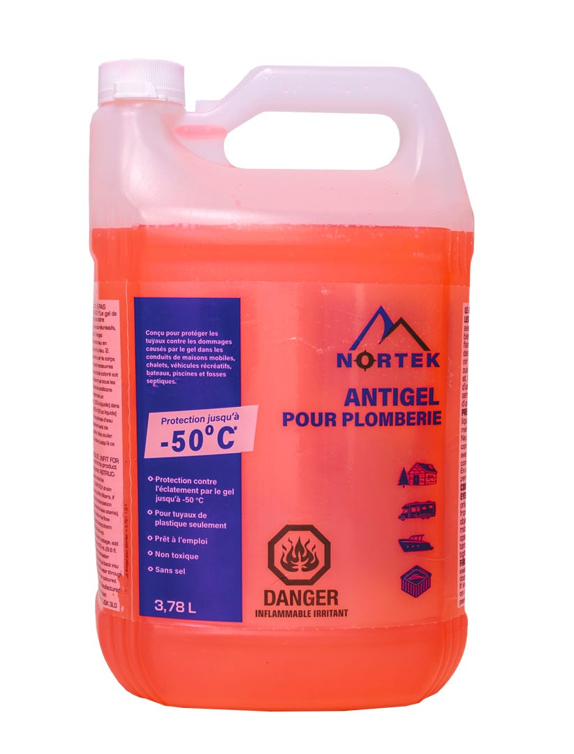 Plumbing antifreeze