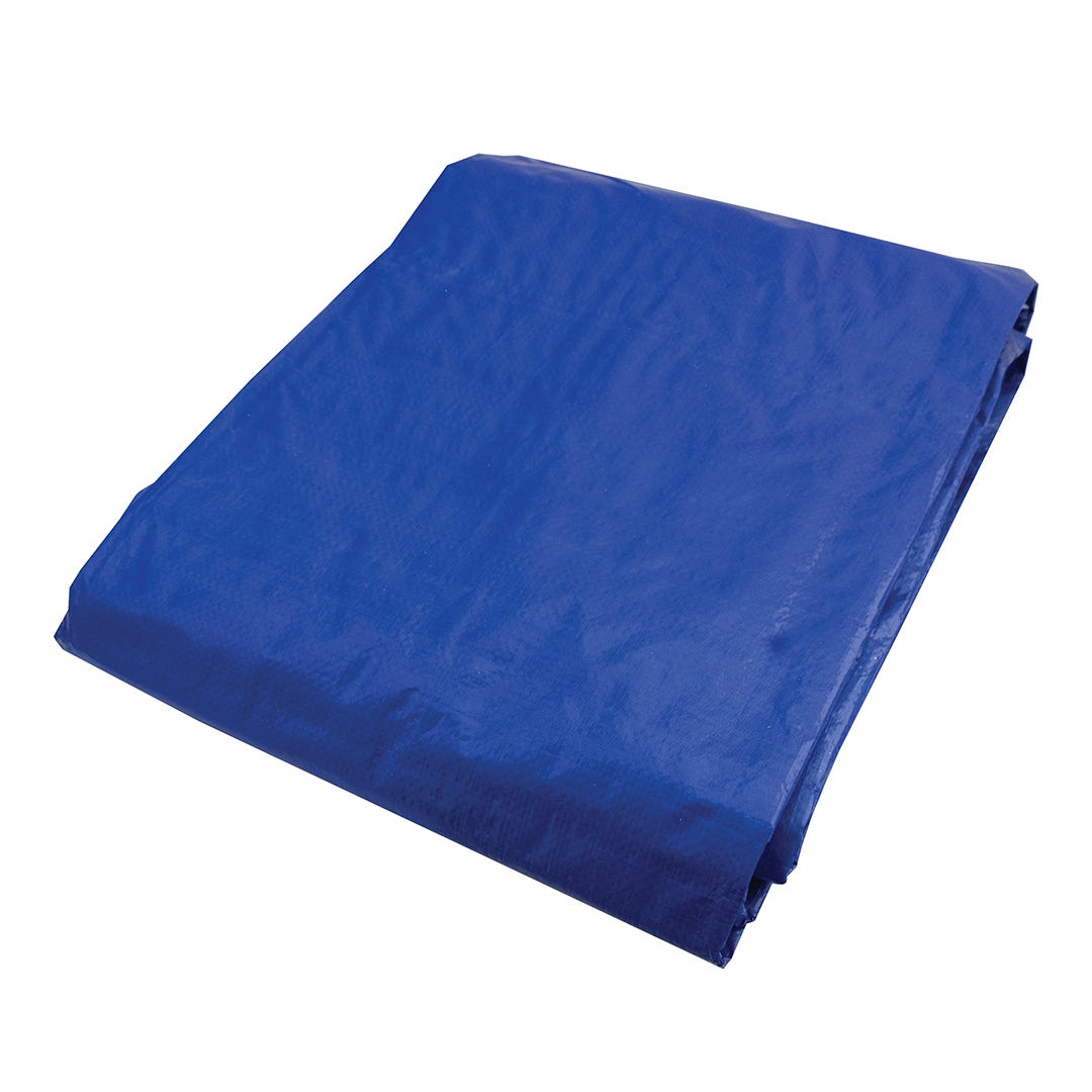 Poly Tarp, Blue, 6-ft. X 8-ft.