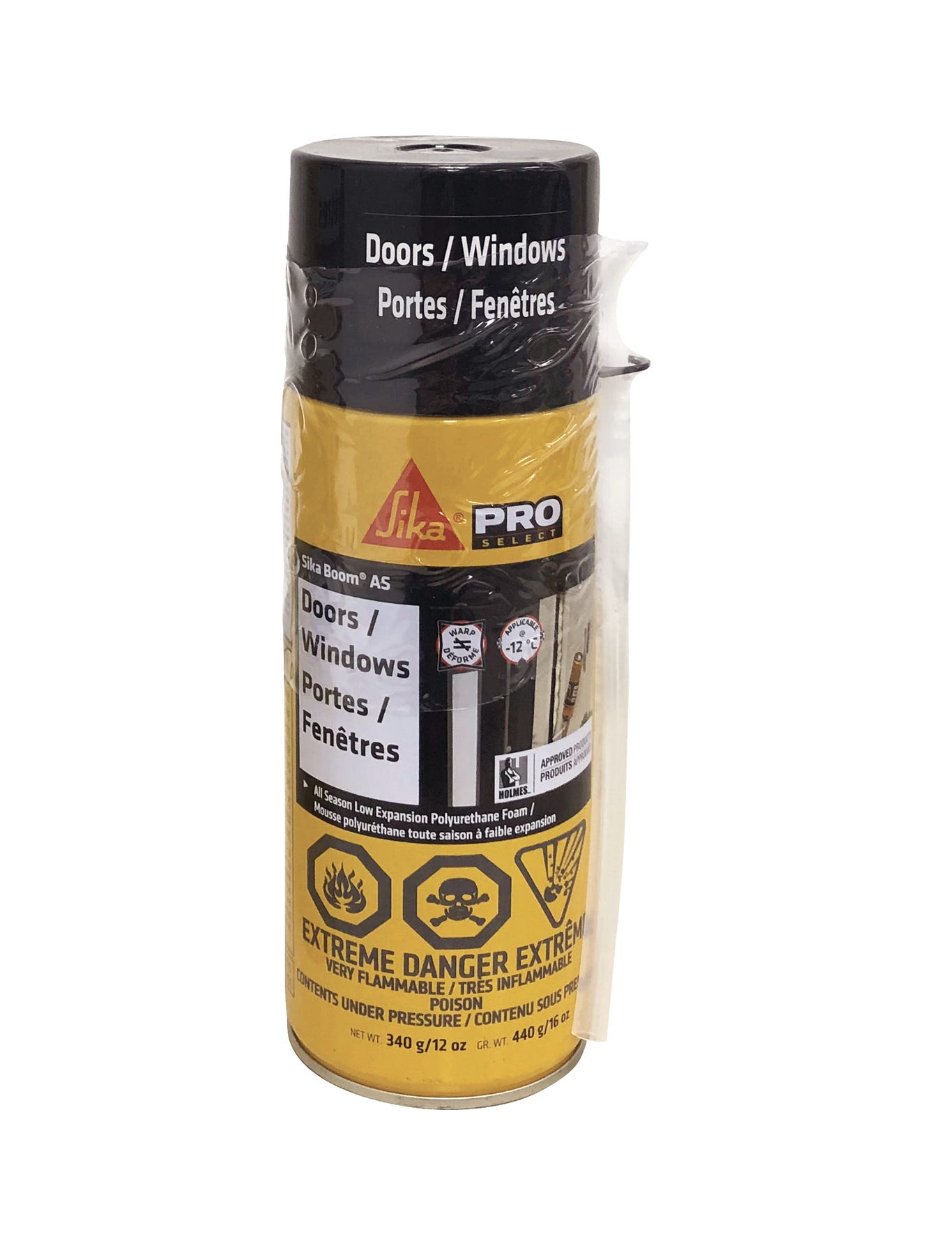 Polyurethane foam - low expansion - One-component and CFC free - 12 oz