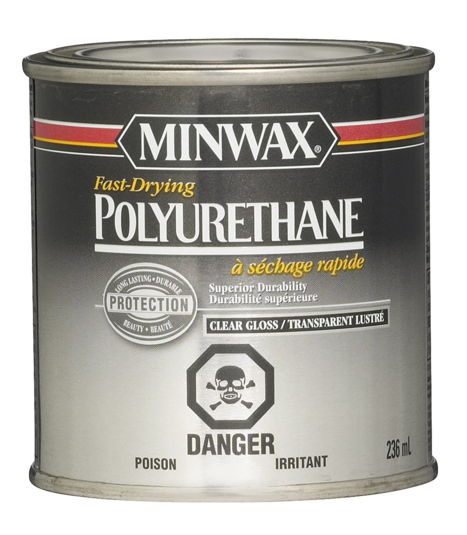 Polyurethane Varnish, Superior Durability Multi Surface, Clear Gloss, 236 ml