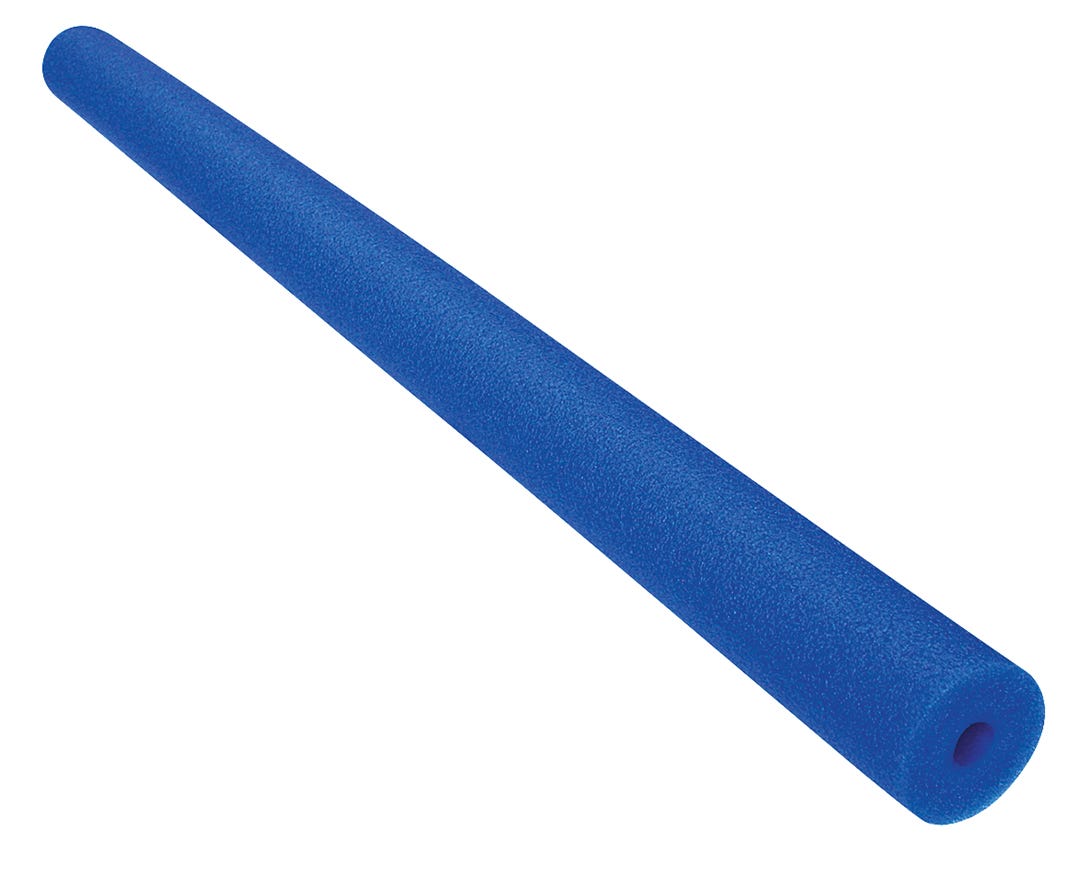 Jumbo Pool Noodle, 3.3-in. X 55.1-in., Blue