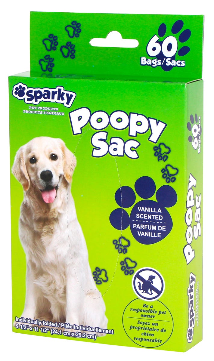 POOPY Dog Bag, Vanilla Scent