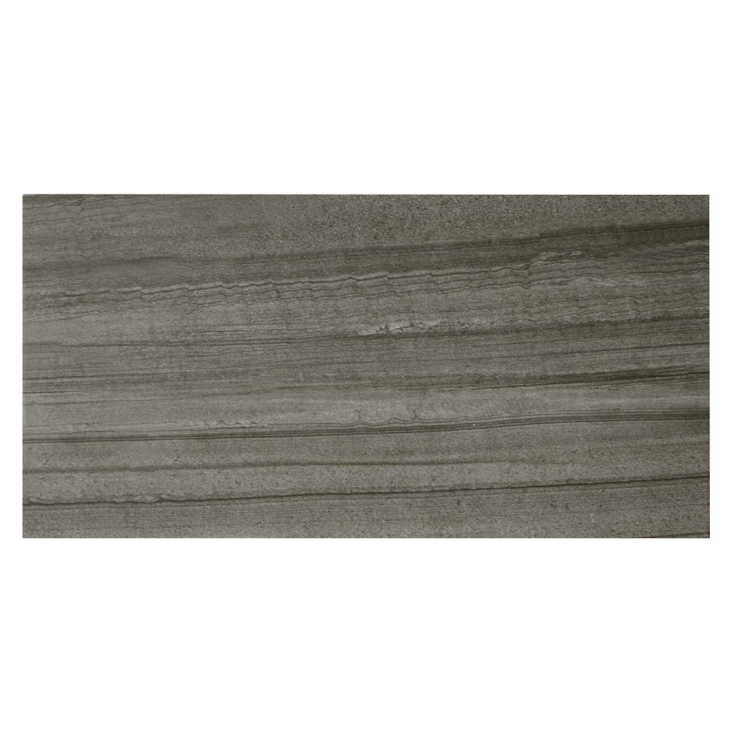 PAROS Porcelain Tile, 11.8 in. x 23.6 in., Dark Grey
