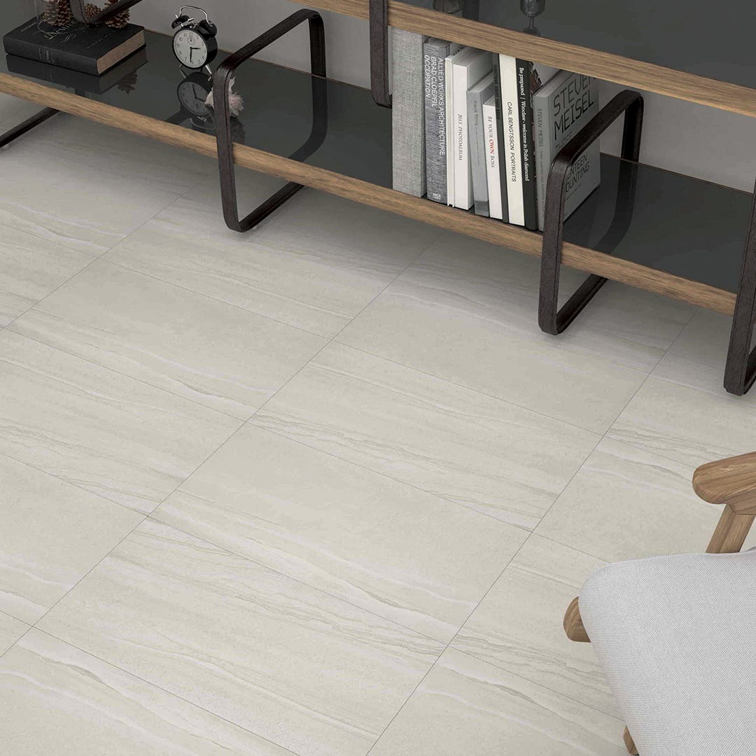 PAROS Porcelain Tile, 11.8 in. x 23.6 in., White