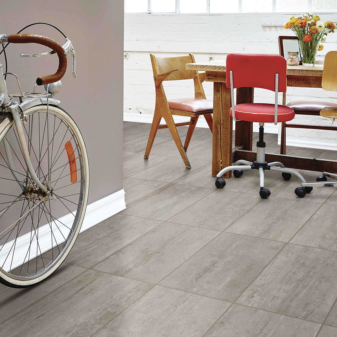 WESTSIDE Porcelain Tile, 11.8 in. x 23.6 in., Grey