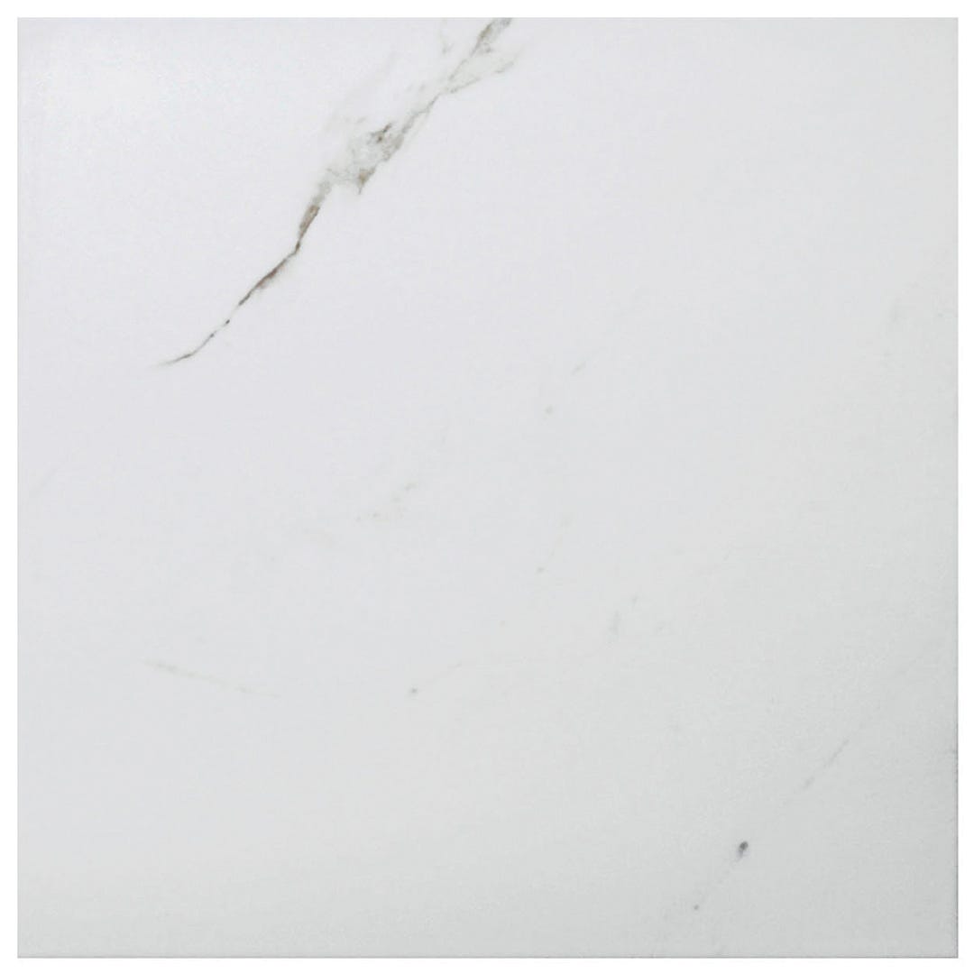 CAPRI Porcelain Tile, 13 in. x in., White