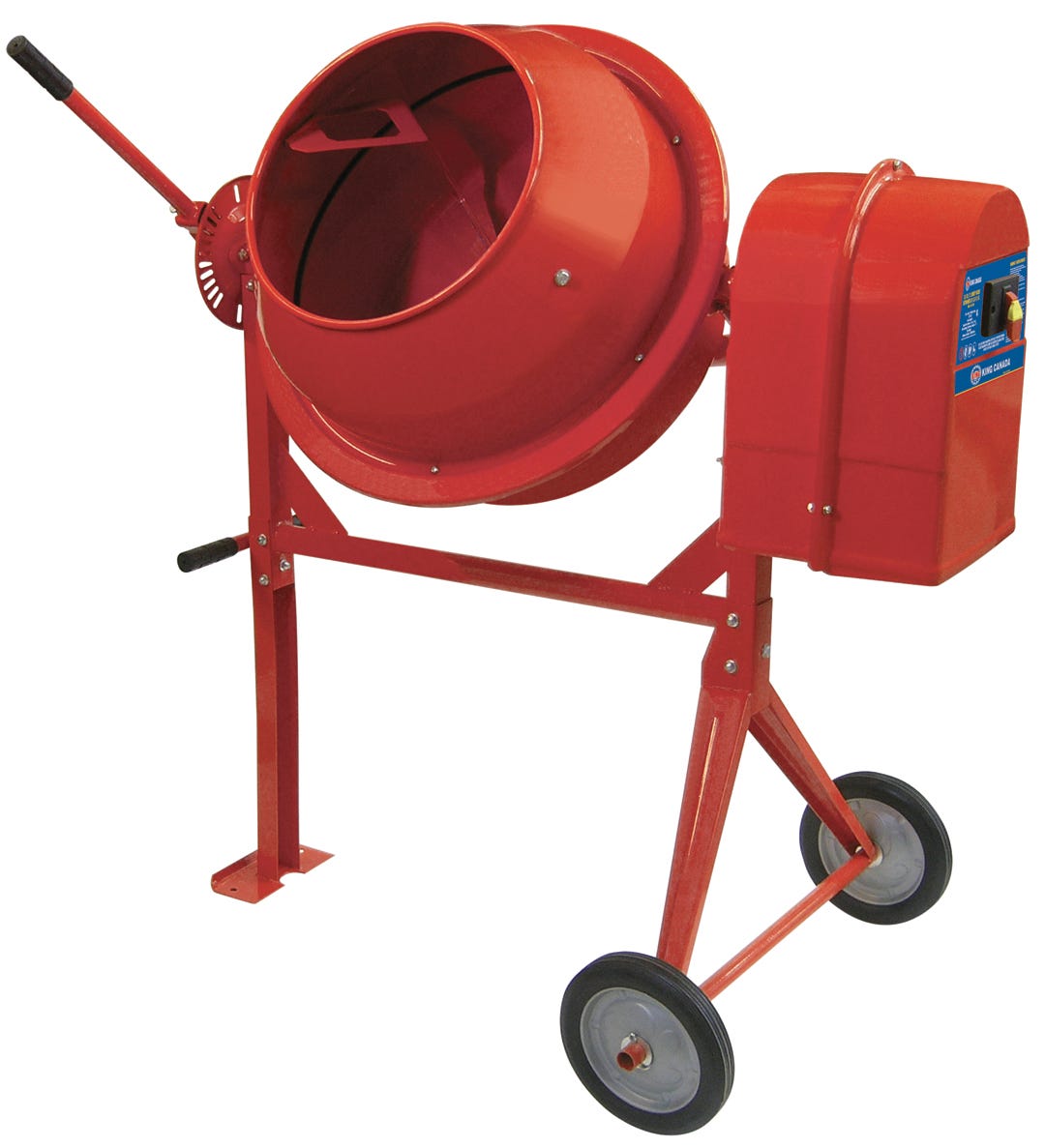 Portable cement mixer