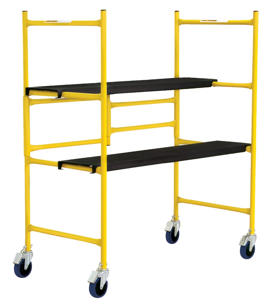 Portable Mini Steel Scaffold, 4-ft.