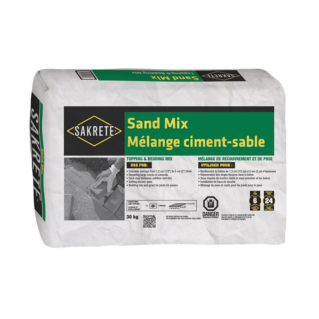Portland Cement & Sand Mix, 30 kg