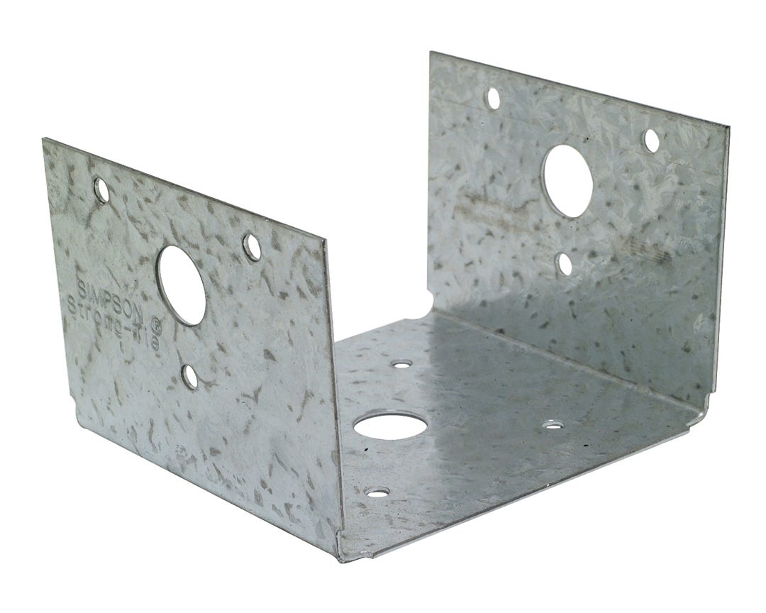 Post cap / base 3 9/16 in x 3 1/4 in x 2 1/4 in