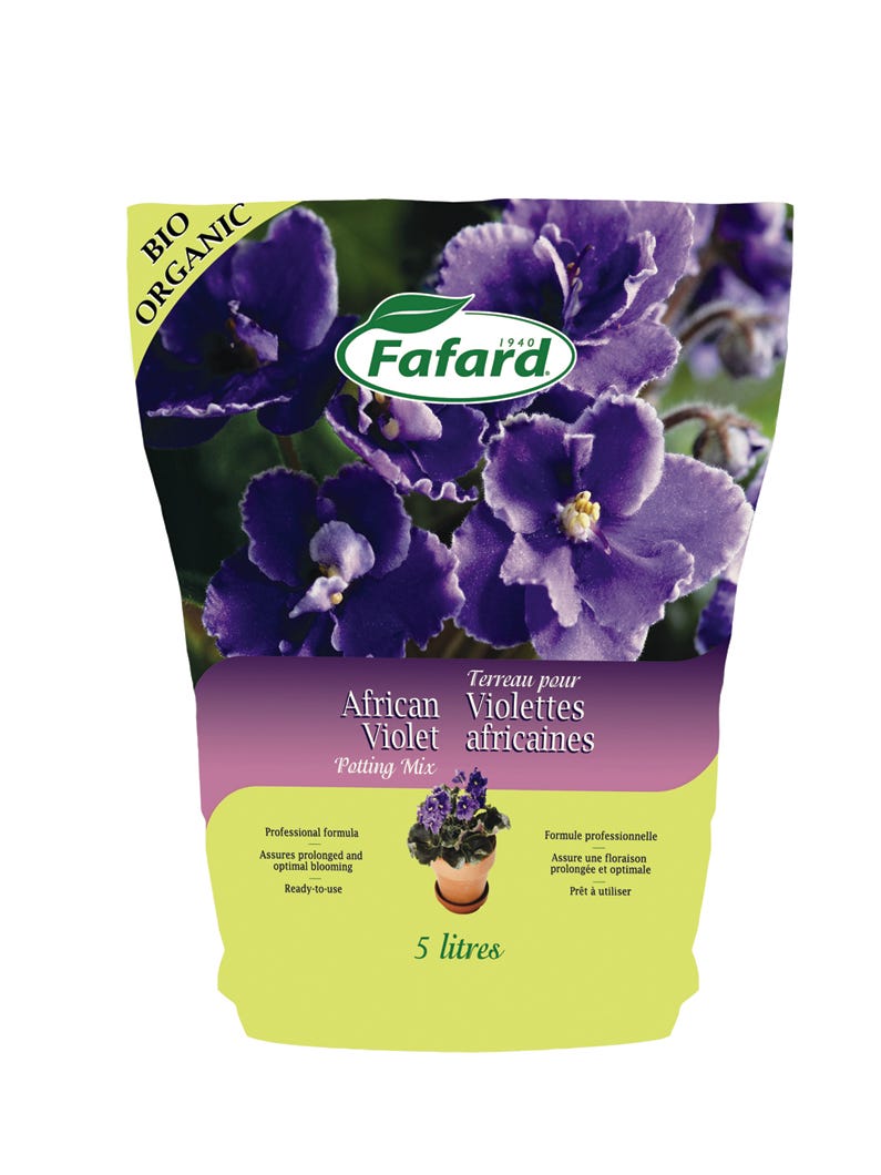 Fafard Organic African Violet Potting Mix, 5 L