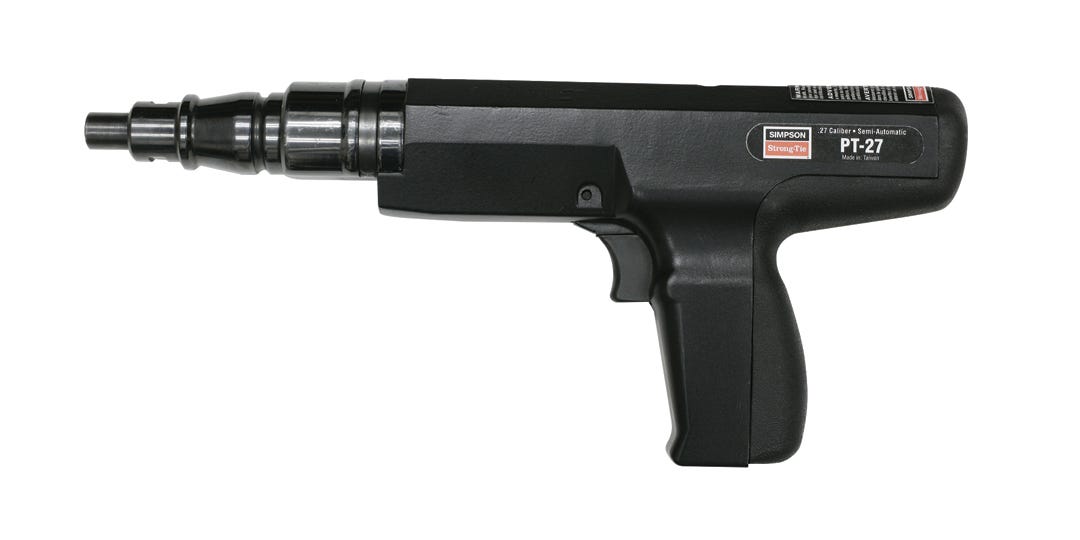 Powder Actuated Tool Semi-Automatic, .27 Caliber