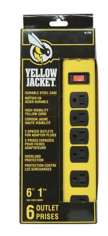 Power Strip 6 Outlets, Heavy Duty