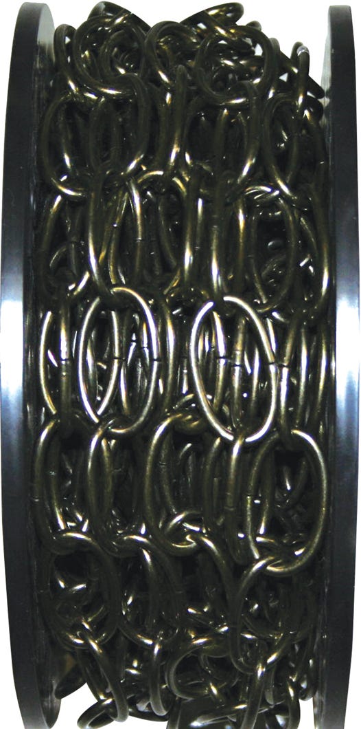 Pre-Cut Decorative Chain #10 Oval
