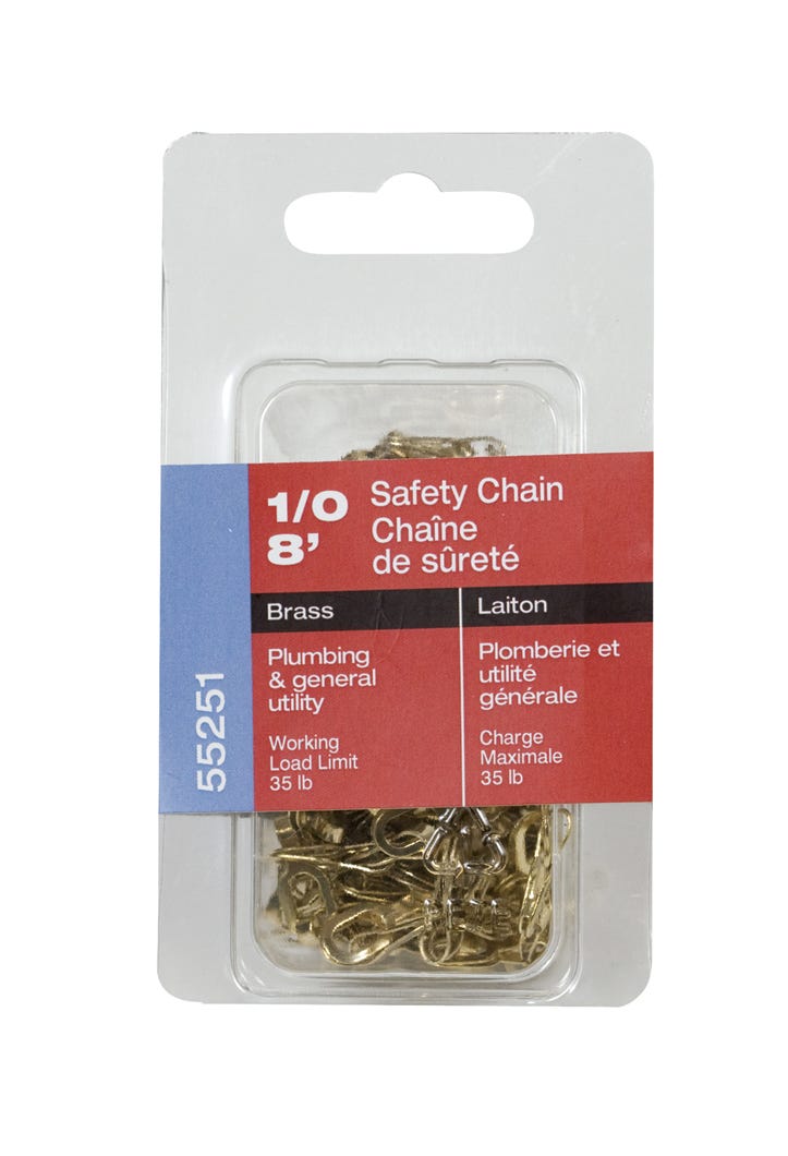 Pre-Cut Safety Chain 1/0