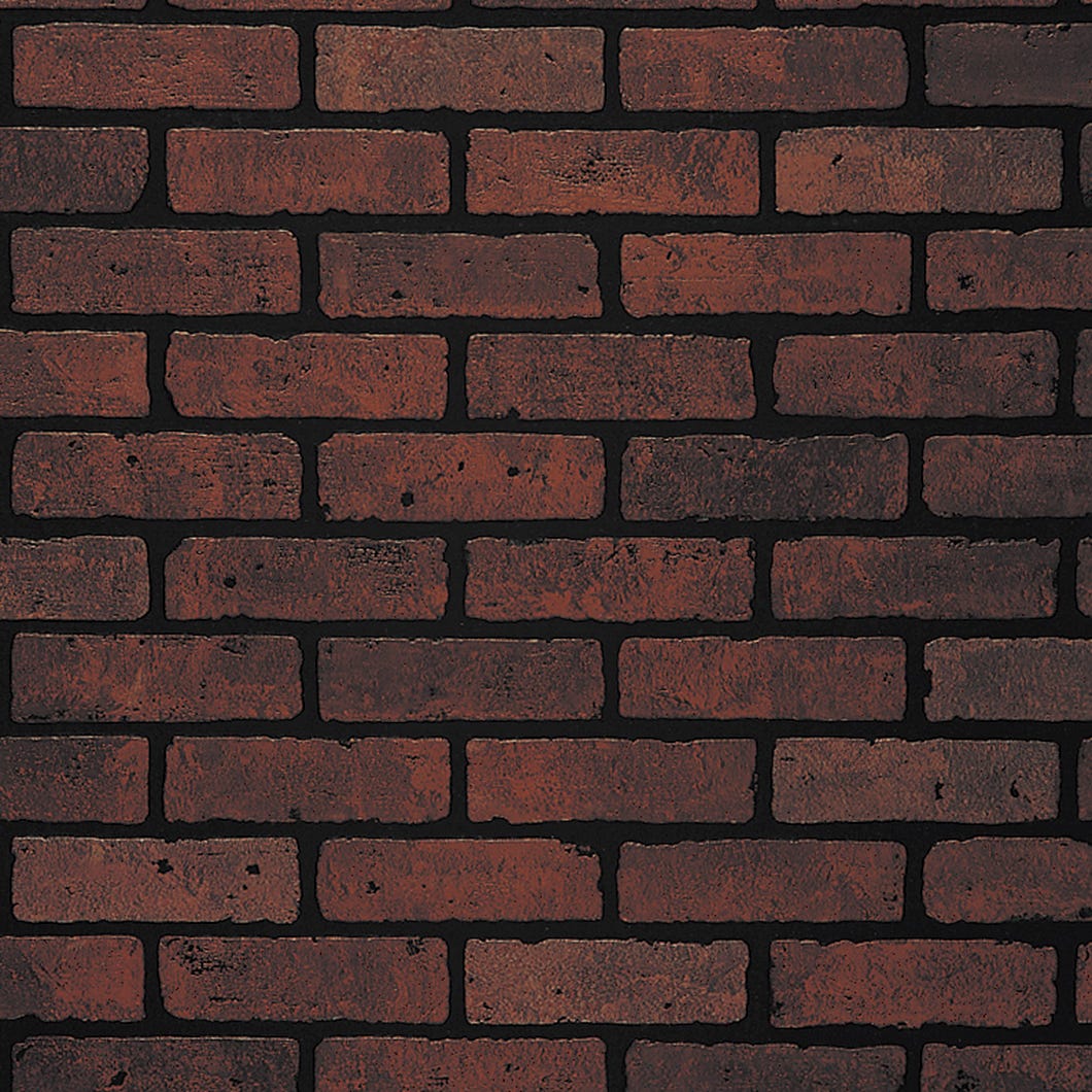 Prefinished Panel, Gaslight Brick, 4-ft. X 8-ft.