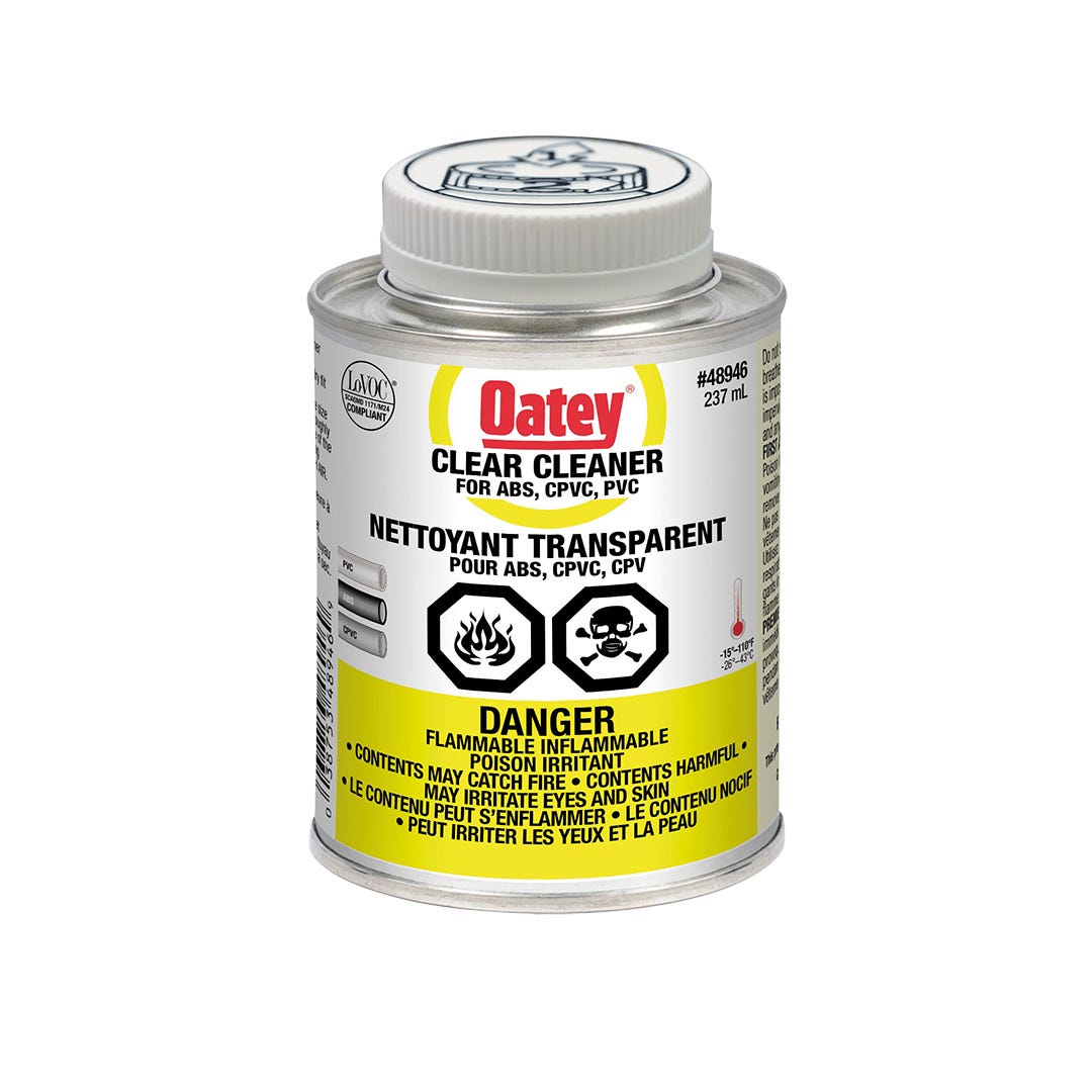 Primer cleaner for cpvc / pvc pipes