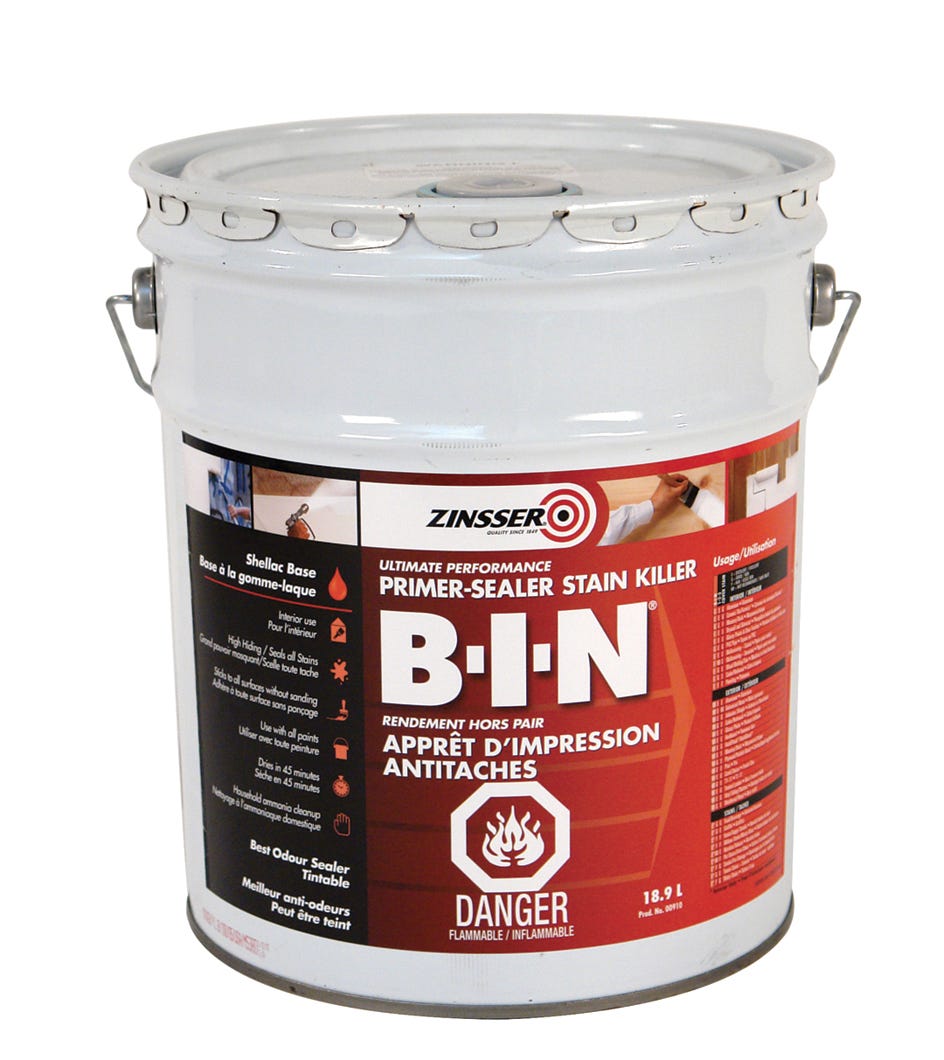 Primer / Sealer - Interior / Exterior Stain Killer, 18.9 L