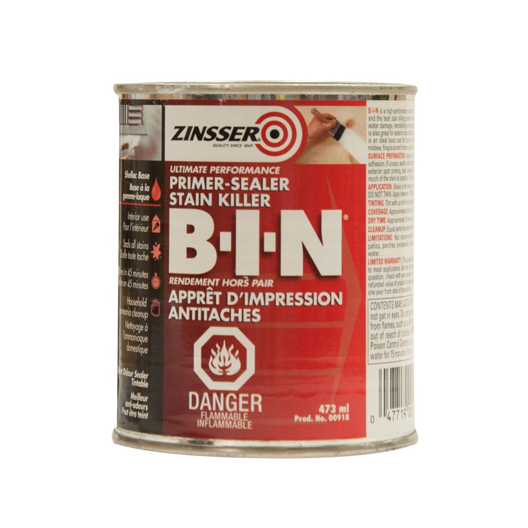Primer / Sealer Stain killer, White, 473 ml