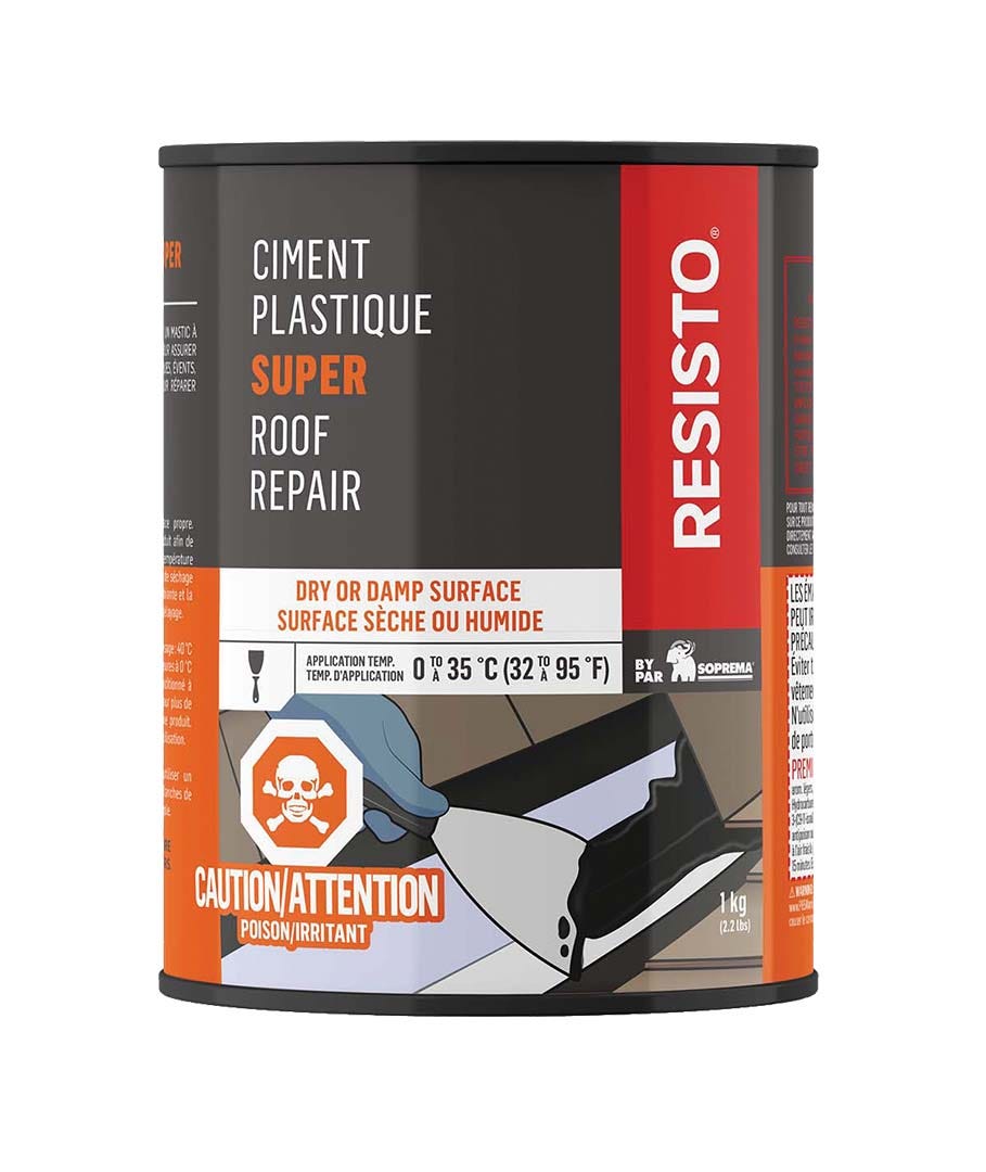 Pro Plastic Cement for Dry/Damp Surface, 1 kg